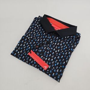 Redvanly Ashland Polo Shirt Short Sleeve Purepoly Floral Men's Top